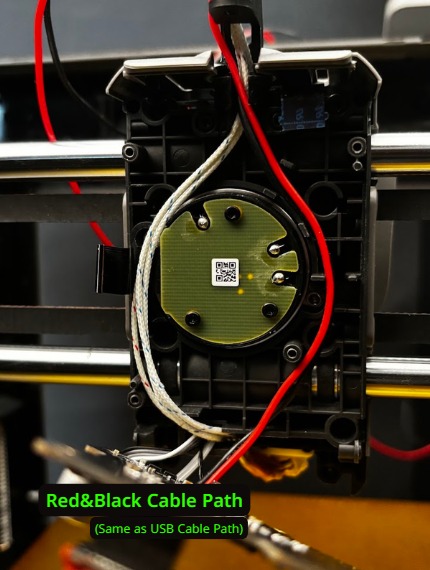 Hotend install, step 6: supplied installation photograph - photo 1