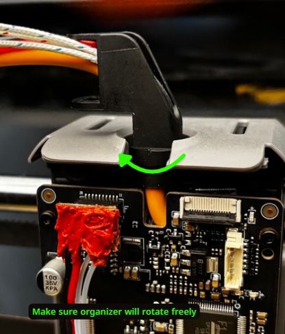 Hotend install, step 8: supplied installation photograph - photo 2