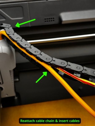 Hotend install, step 10: supplied installation photograph - photo 1