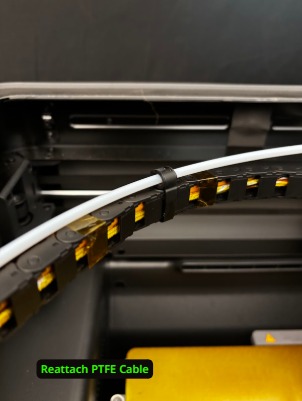 Hotend install, step 13: supplied installation photograph - photo 1
