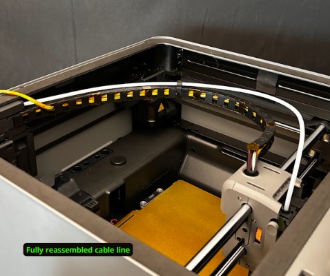 Hotend install, step 13: supplied installation photograph - photo 2