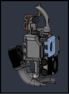 Printer Head Main Plate Location and Image — view 1