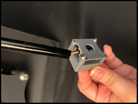 Sensor and Wire Connected