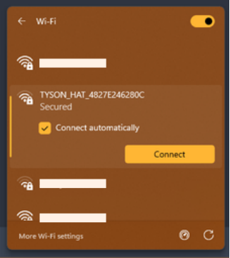 TYSON Hat Wifi